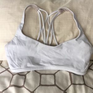 White Lululemon Sports Bra XS